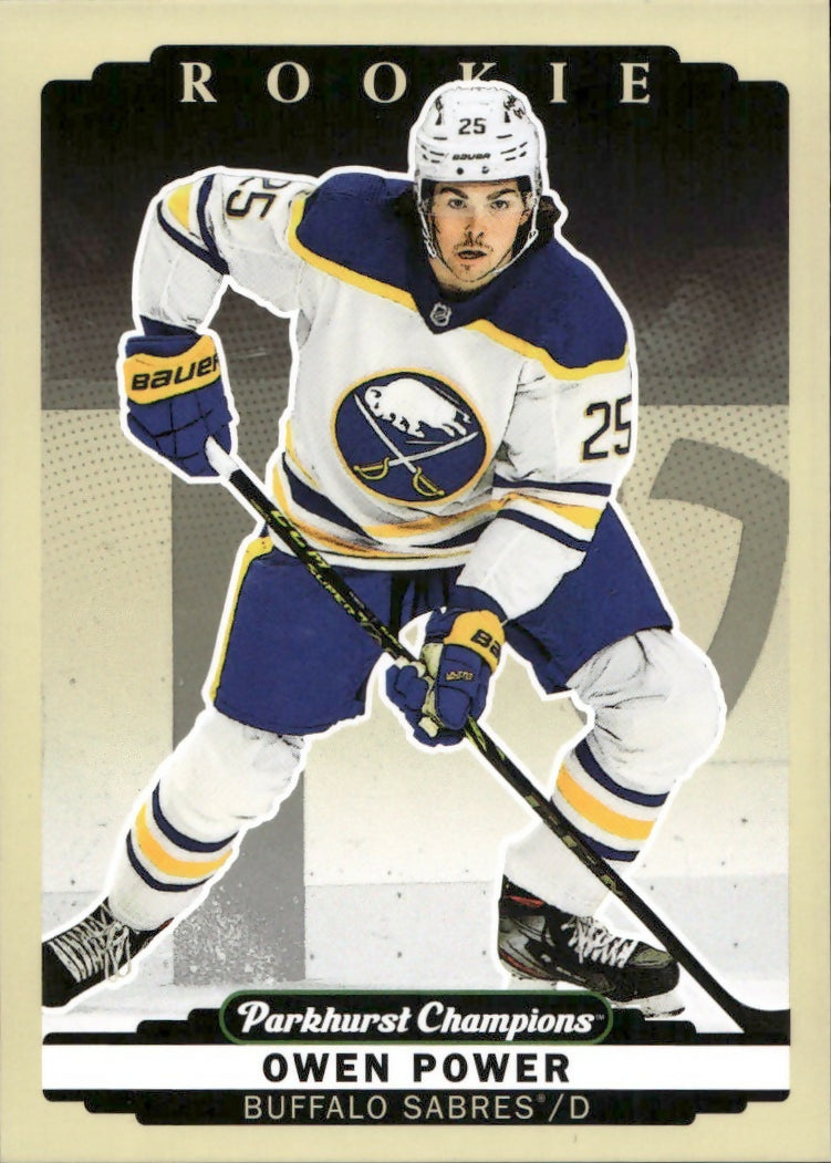 2022-23 Upper Deck Parkhurst Champions - Base #325 Owen Power - Buffalo Sabres - A