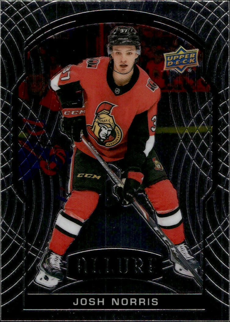 2020-21 Upper Deck Allure Hockey - Base #78 Josh Norris - Ottawa Senators - A