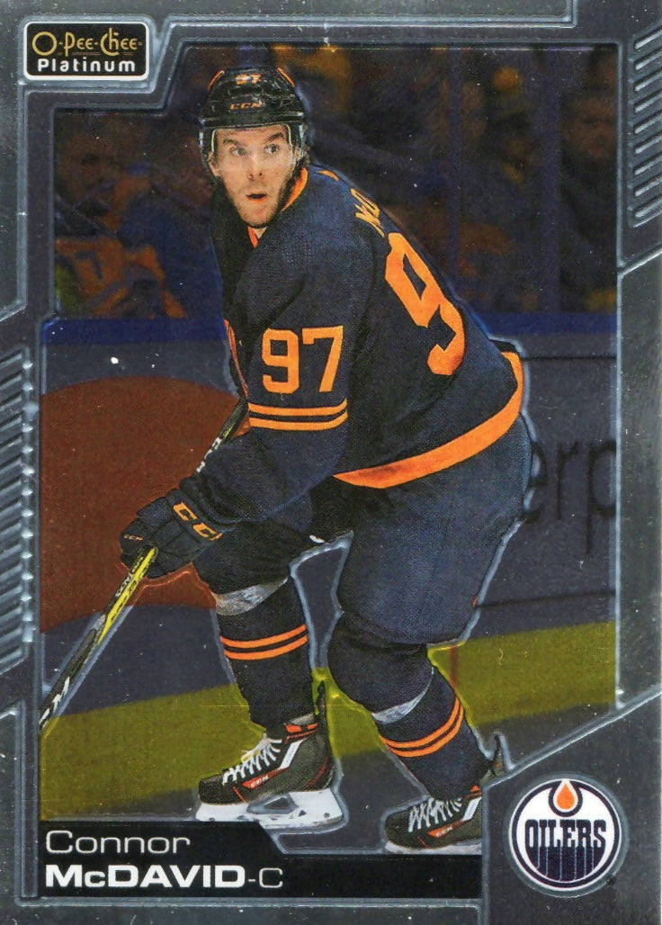 2020-21 Upper Deck O-Pee-Chee Platinum Hockey - Base #1 Connor McDavid - Edmonton Oilers