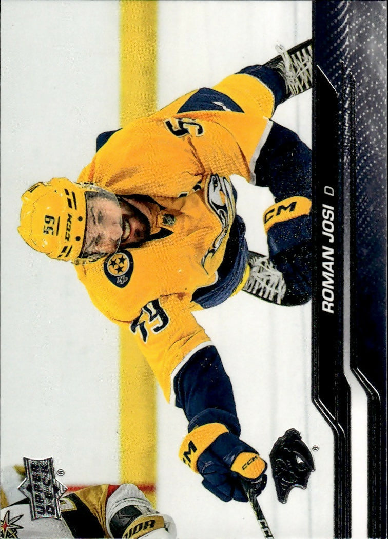 2023-24 Upper Deck Series 2 Hockey - Base #351 Roman Josi - Nashville Predators - F