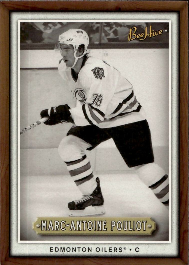 2006-07 Upper Deck - Bee Hive Hockey - Base #123 Marc-Antoine Pouliot - Edmonton Oilers - A