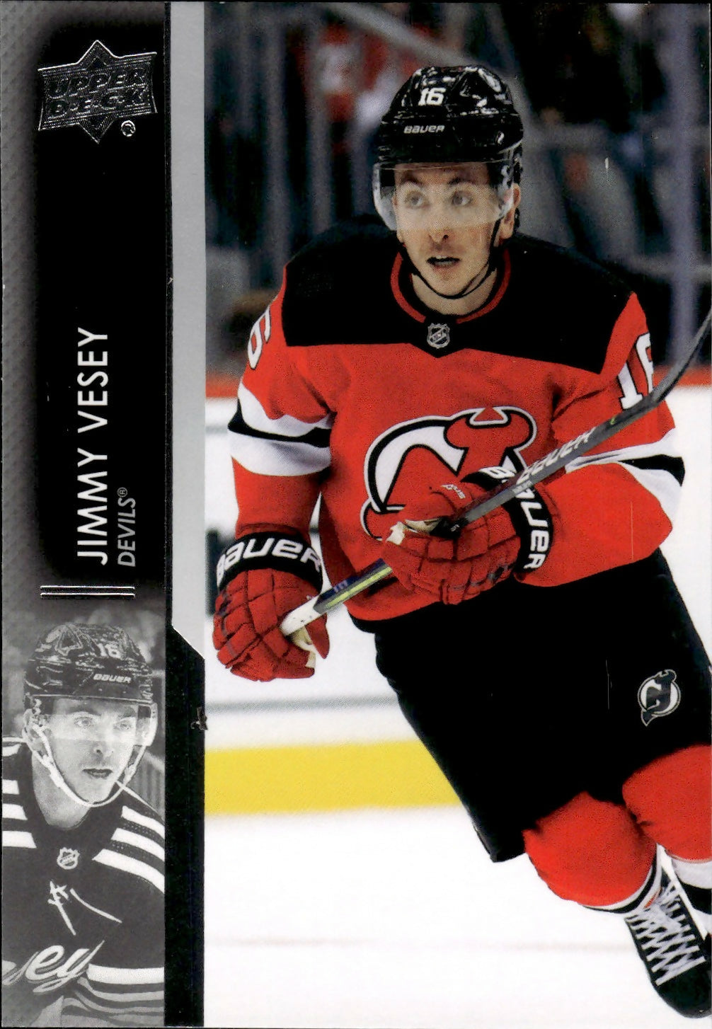 2021-22 Upper Deck Extended Series Hockey - Base #596 Jimmy Vesey - New Jersey Devils