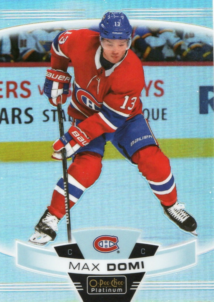 2019-20 Upper Deck O-Pee-Chee Platinum Hockey - Base - Rainbow #132 Max Domi - Montreal Canadiens