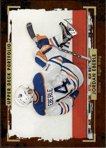 2015-16 Upper Deck Portfolio Hockey - Base #138 Jordan Eberle - Edmonton Oilers