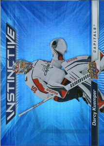 2023-24 Upper Deck Series 2 Hockey - Instinctive #IN-25 Darcy Kuemper - Washington Capitals