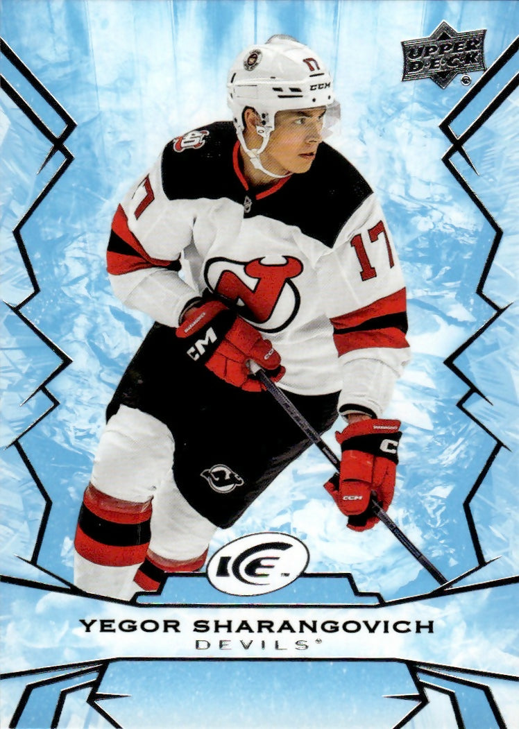 2022-23 Upper Deck Ice Hockey - Base #15 Yegor Sharangovich - New Jersey Devils