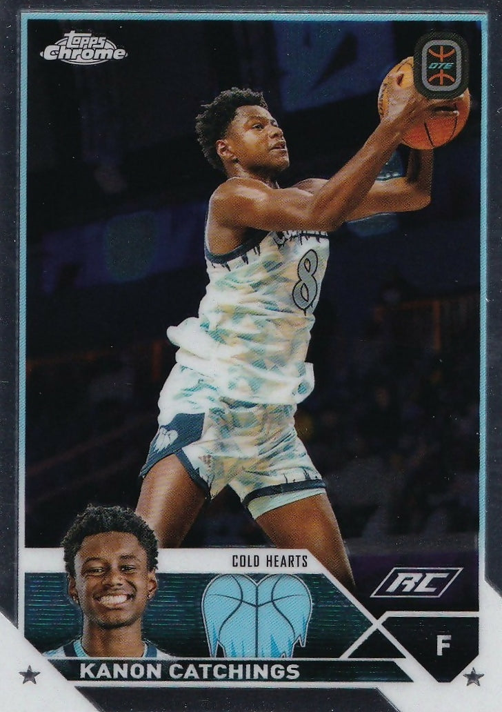 2023-24 Topps Chrome OTE Overtime Elite - Base #79 Kanon Catchings - Cold Hearts - A