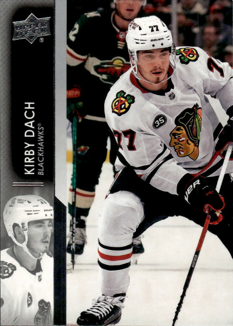 2021-22 Upper Deck Series 2 Hockey - Base #289 Kirby Dach - Chicago Blackhawks - A