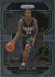 2021-22 Panini Prizm Basketball - Base # 251 Ray Allen - Milwaukee Bucks