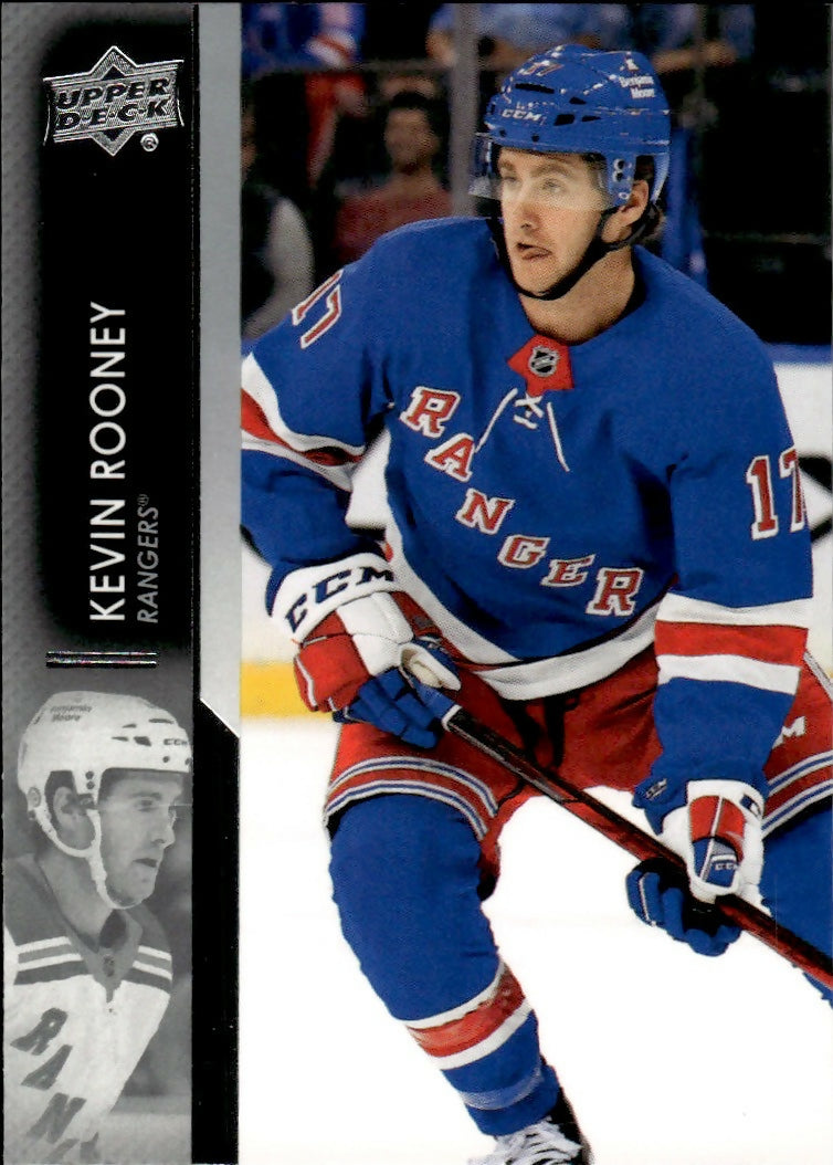 2021-22 Upper Deck Series 2 Hockey - Base #370 Kevin Rooney - New York Rangers - A