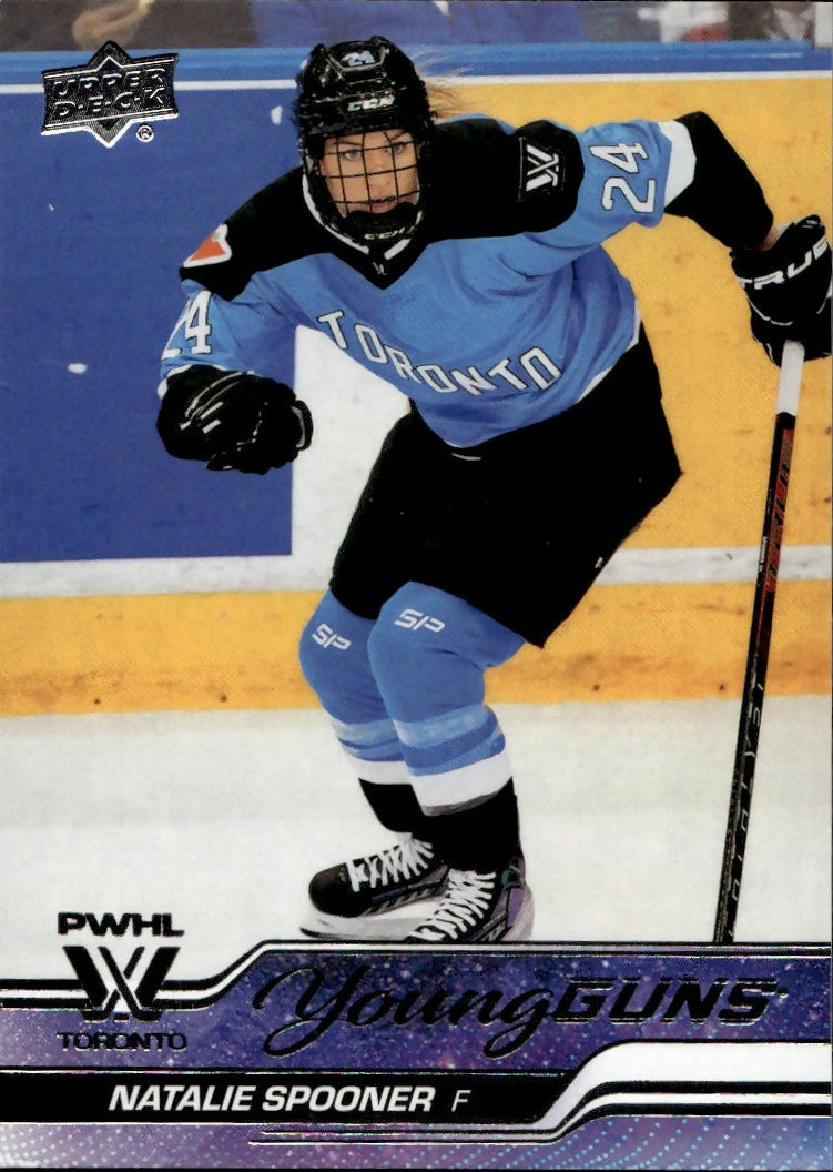 2024-25 Upper Deck PWHL Hockey - Base - Young Guns #63 Natalie Spooner - Toronto Sceptres - A
