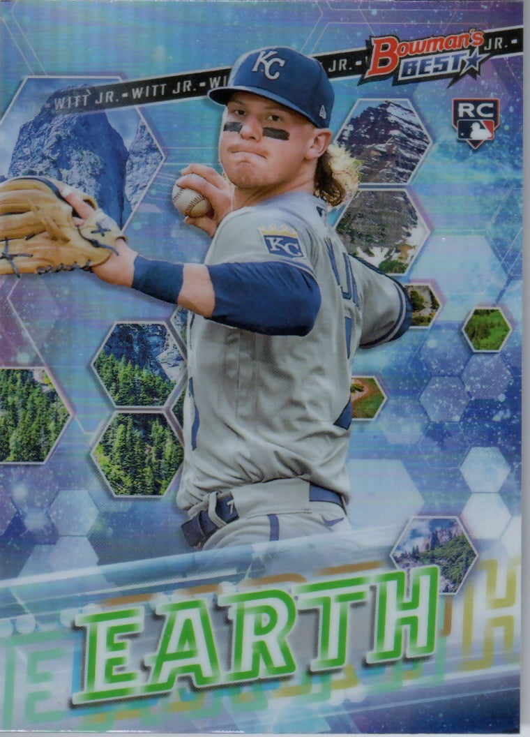 2022 Bowman's Best Baseball - Elements of Excellence #EE-1 Bobby Witt Jr. - Kansas City Royals - F