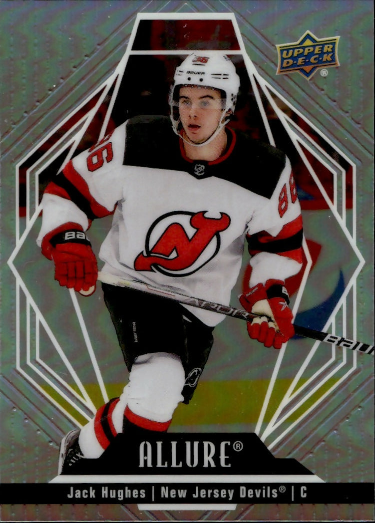 2022-23 Upper Deck Allure Hockey - Base #38 Jack Hughes - New Jersey Devils - A