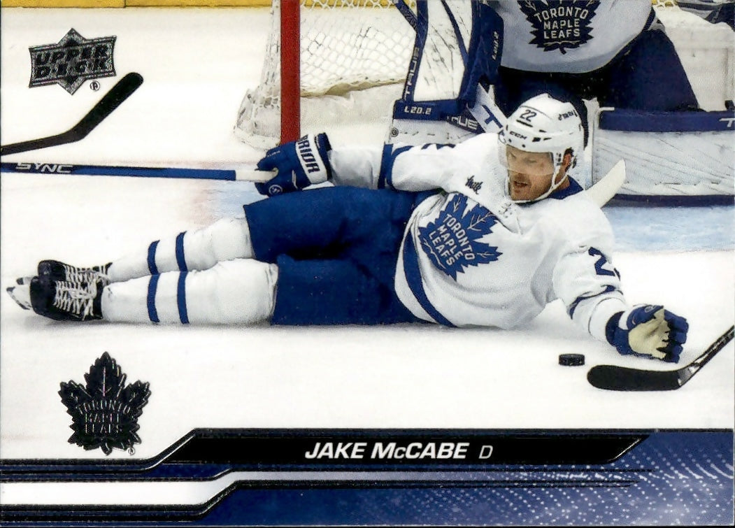 2023-24 Upper Deck Series 2 Hockey - Base #423 Jake McCabe - Toronto Maple Leafs - A