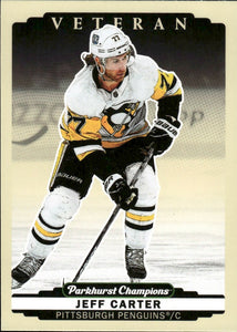 2022-23 Upper Deck Parkhurst Champions - Base #3 Jeff Carter - Pittsburgh Penguins