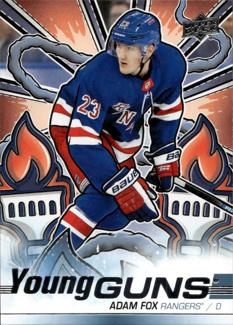 2024-25 Upper Deck Series 2 Hockey - Young Guns Renewed #228 Adam Fox - New York Islanders - A
