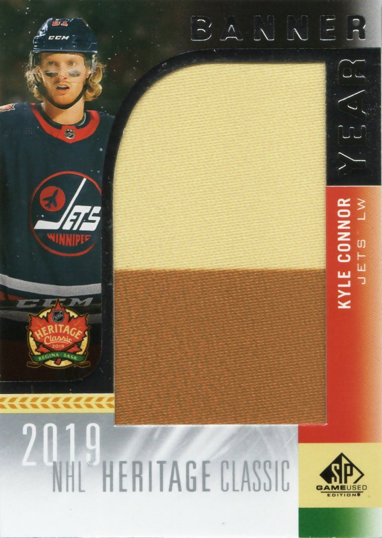 2020-21 Upper Deck SP Game Used Hockey - Banner Year - Heritage Classic #HC20KC Kyle Connor - Winnipeg Jets - A