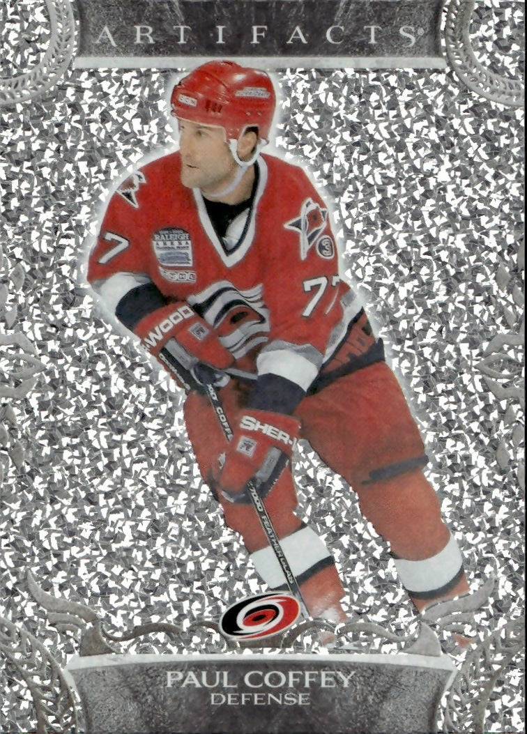 2024-25 Upper Deck Artifacts Hockey - Base - Foilboard #163 Paul Coffee - Carolina Hurricanes - A