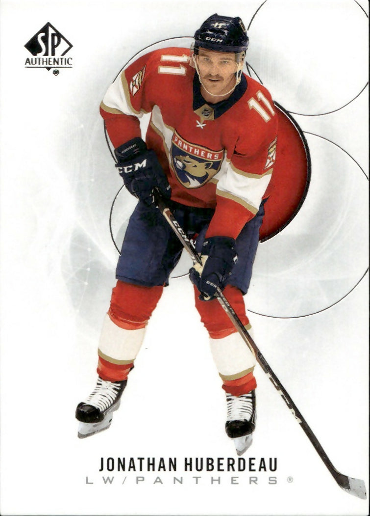 2020-21 Upper Deck Sp Authentic Hockey - Base #89 Jonathan Huberdeau - Florida Panthers - A