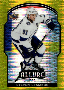 2020-21 Upper Deck Allure Hockey - Base - Yellow Taxi #57 Steven Stamkos - Tampa Bay Lightning - A