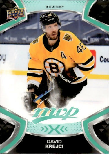 2021-22 Upper Deck MVP Hockey - Base #66 David Krejci - Boston Bruins