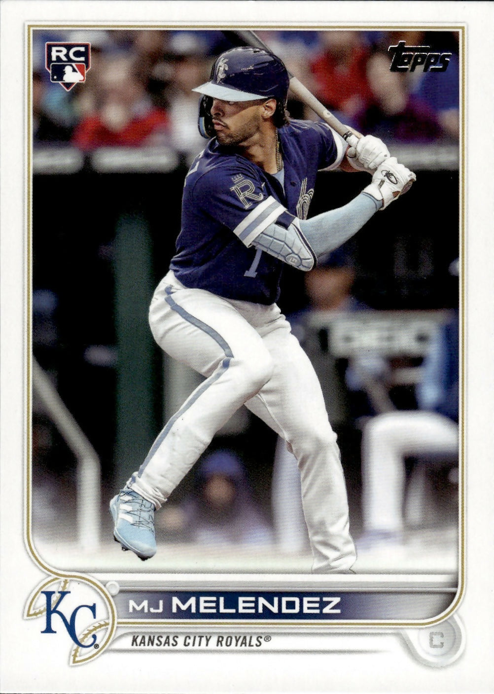 2022 Topps Update Series Baseball - [Base] #US223 MJ Melendez - Kansas City Royals - A