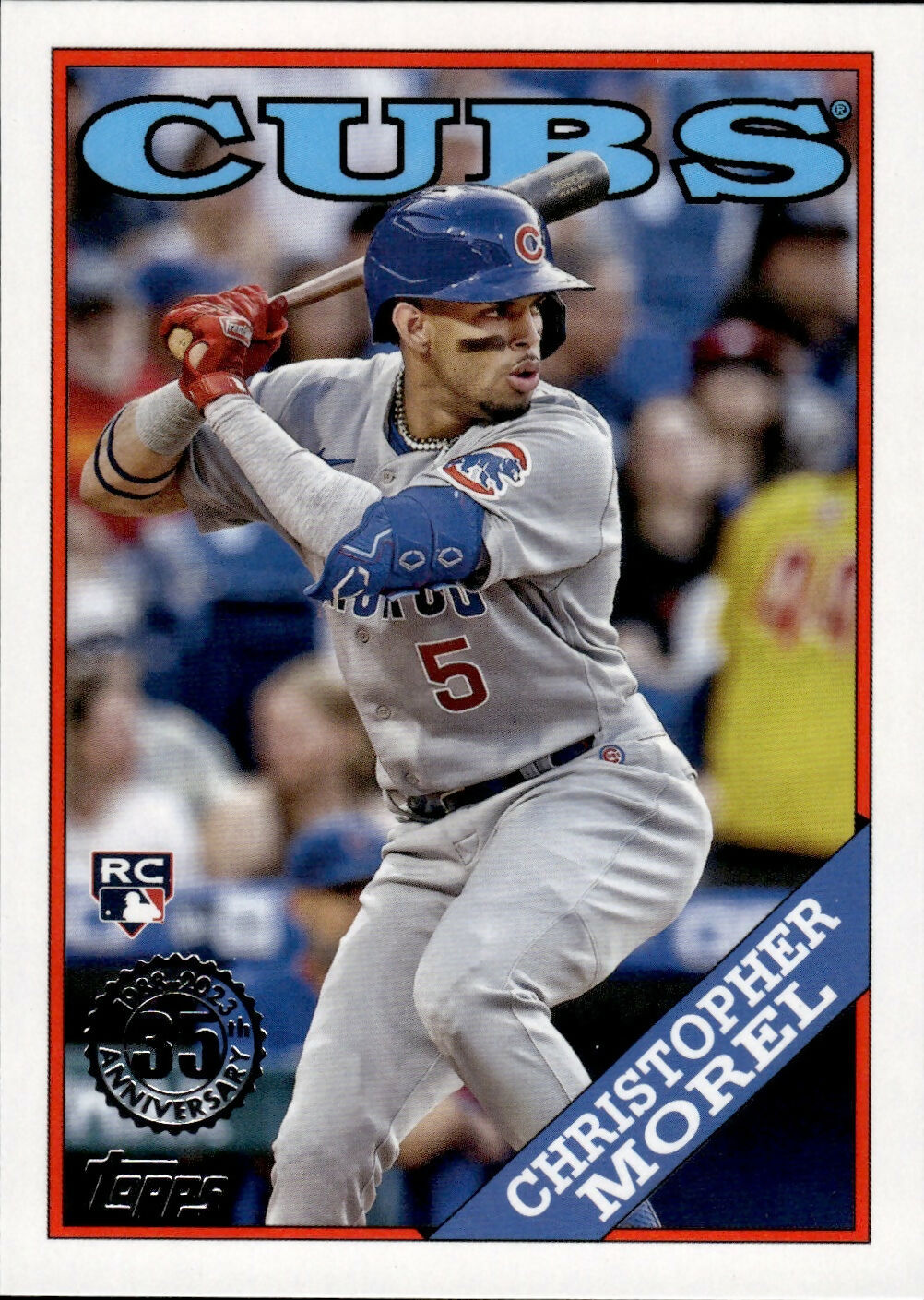 2023 Topps Series 1 Baseball - 1988 Topps Baseball #T88-11 Christopher Morel - Chicago Cubs - A