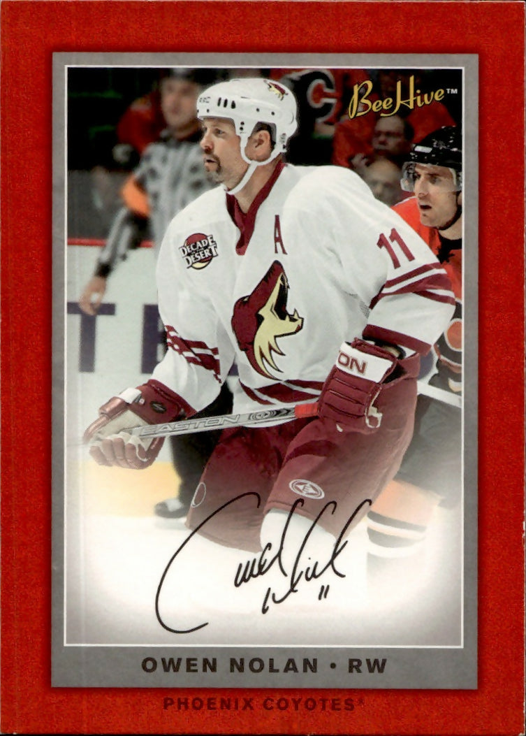 2006-07 Upper Deck - Bee Hive Hockey - Base - Red #26 Owen Nolan - Phoenix Coyotes - A