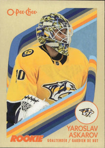 2023-24 Upper Deck O-Pee-Chee Hockey - Base - Retro #541 Yaroslav Askarov - Nashville Predators - A