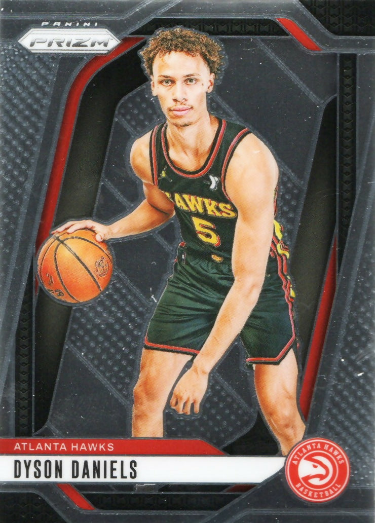 2024-25 Panini Prizm Basketball - Base #122 Dyson Daniels - Atlanta Hawks - A