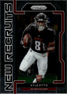 2021 Panini Prizm Football - New Recruits #NR-10 Kyle Pitts Atlanta Falcons - A