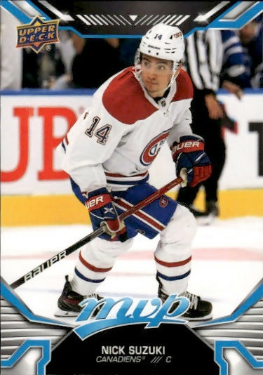 2022-23 Upper Deck MVP Hockey - Base #58 Nick Suzuki - Montreal Canadiens