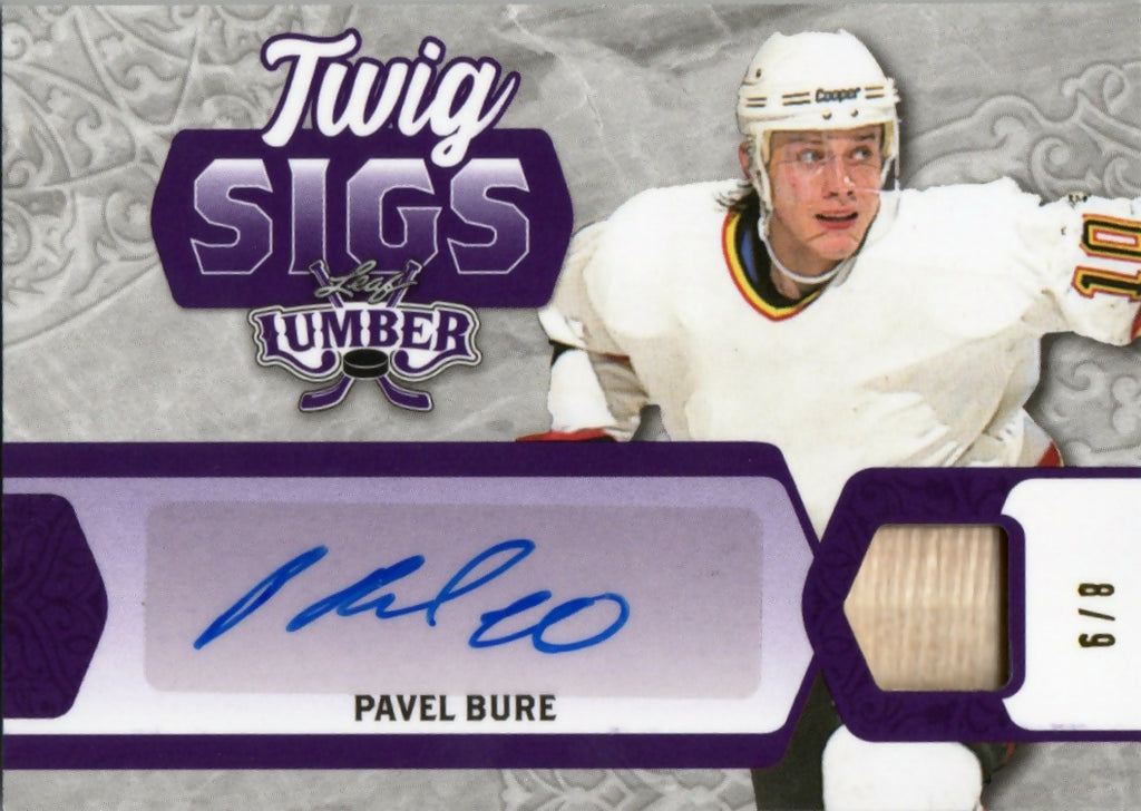2022 Leaf Lumber - Twig Sigs :8 #TS-PB1 Pavel Bure - A