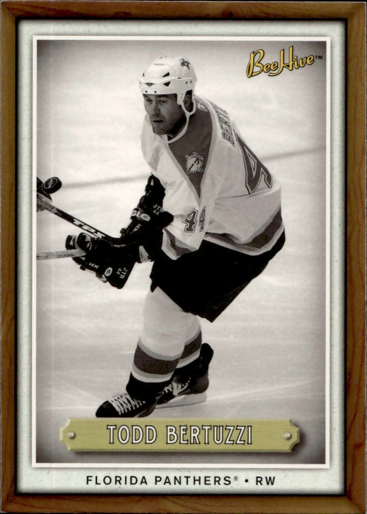 2006-07 Upper Deck - Bee Hive Hockey - Base #58 Todd Bertuzzi - Florida Panthers - A