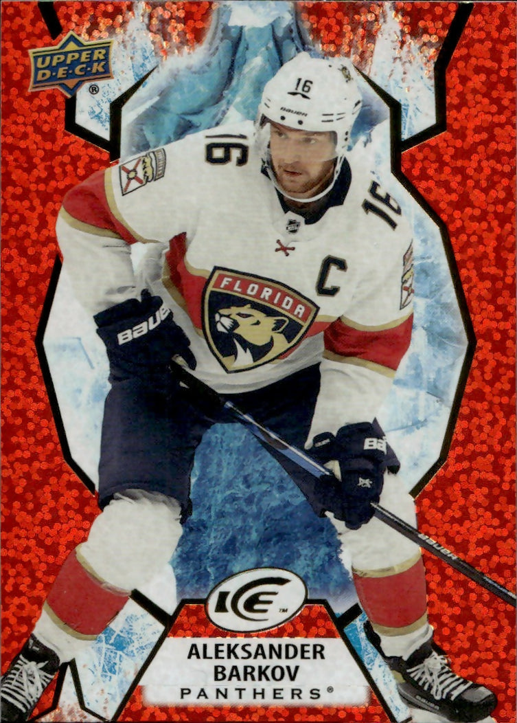 2021-22 Upper Deck Ice Hockey - Base - Orange #10 Aleksander Barkov - Florida Panthers - A