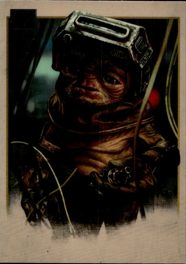 2024 Topps Star Wars Galaxy Chrome - Base #75 Little Driodsmith - A