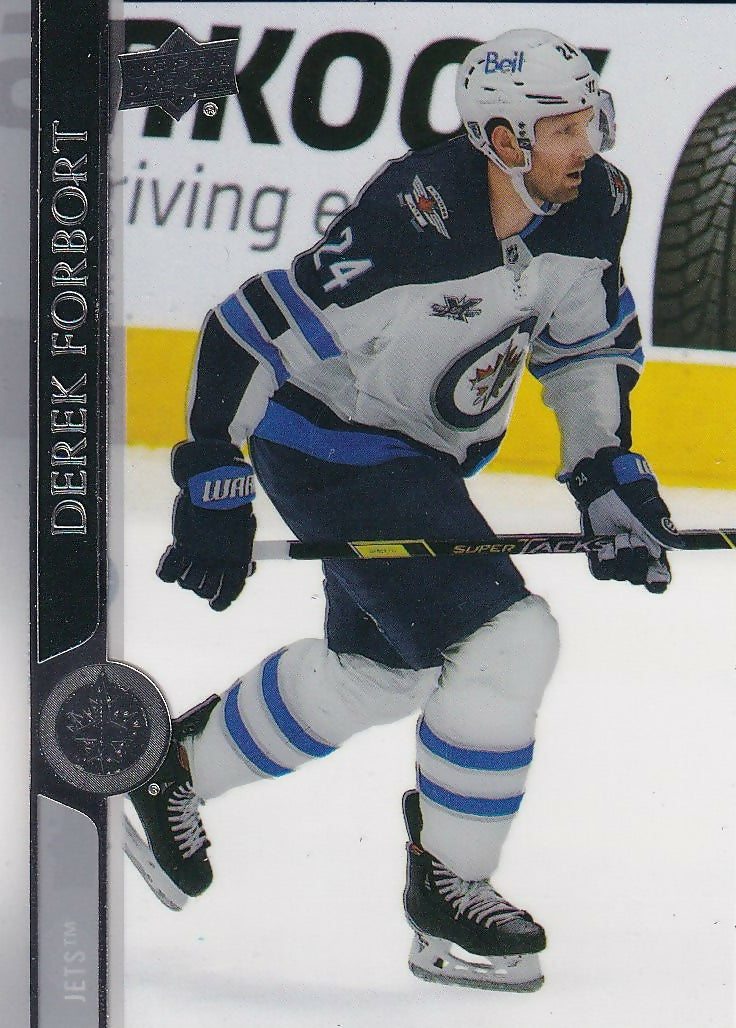 2020-21 Upper Deck Clear Cut #651 Derek Forbort Winnipeg Jets