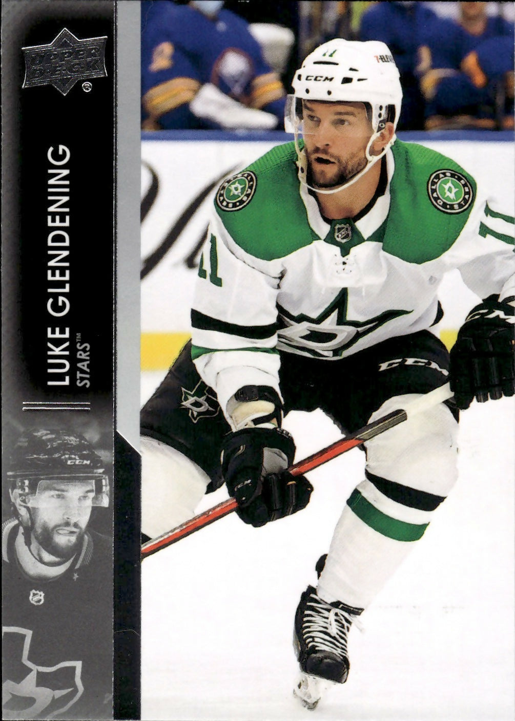 2021-22 Upper Deck Extended Series Hockey - Base #557 Luke Glendening - Dallas Stars