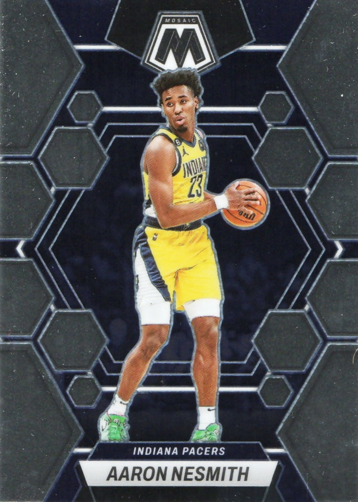 2022-23 Panini Mosaic Basketball - Base #57 Aaron Nesmith - Indiana Pacers - A