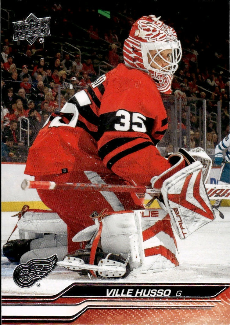 2023-24 Upper Deck Series 2 Hockey - Base #316 Ville Husso - Detroit Red Wings