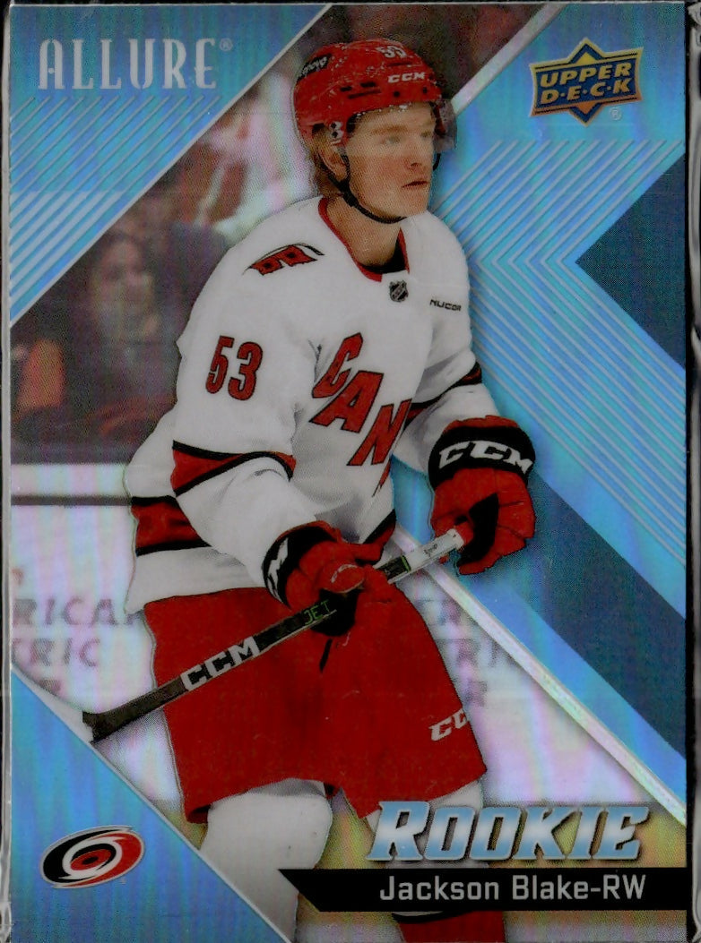 2024-25 Upper Deck Allure Hockey - Base - Rookie #143 Jackson Blake - Carolina Hurricanes - A
