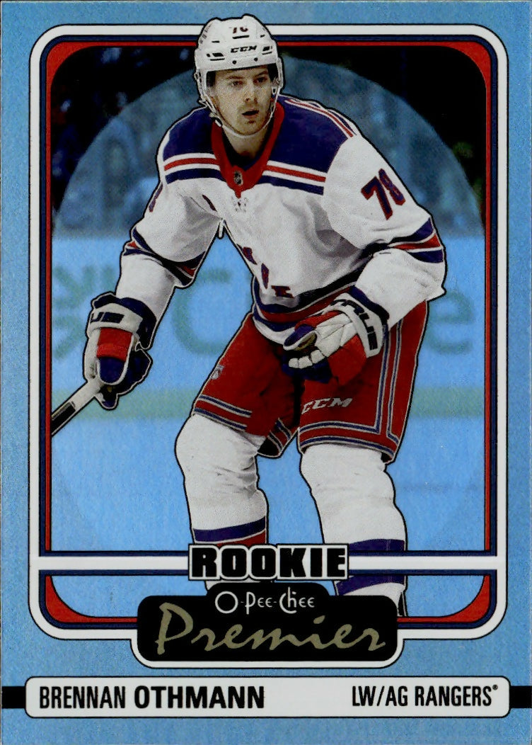 2024-25 Upper Deck O-Pee-Chee - Premiers #P-87 Brennan Othmann - New York Rangers - A
