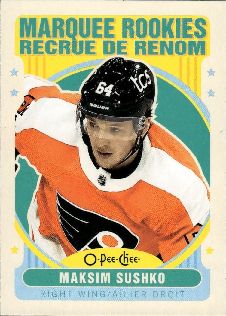 2021-22 Upper Deck Series 2 - O-Pee-Chee Update - Retro #638 Maksim Sushko - Philadelphia Flyers - A