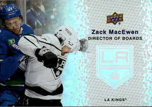 2023-24 Upper Deck Series 2 Hockey - Director Of Board #DB-9 Zack MaeEwen - Los Angeles Kings - A