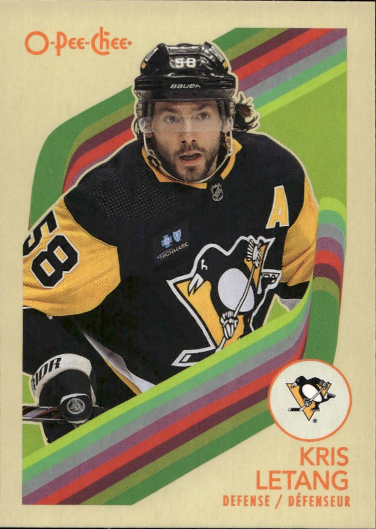 2023-24 Upper Deck O-Pee-Chee Hockey - Base - Retro #29 Kris Letang - Pittsburgh Penguins - A