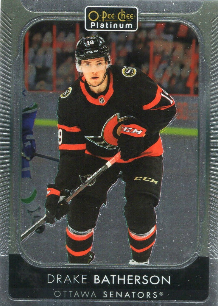 2021-22 Upper Deck O-Pee-Chee Platinum Hockey - Base #84 Drake Batherson - Ottawa Senators - A