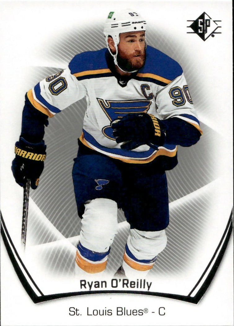 2021-22 Upper Deck SP Authentic Hockey - Base #45 Ryan O'Reilly - St. Louis Blues - A