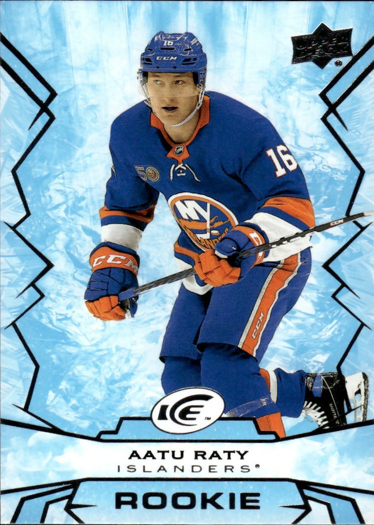 2022-23 Upper Deck Ice Hockey - Base - Rookie #102 Aatu Raty - New York Islanders