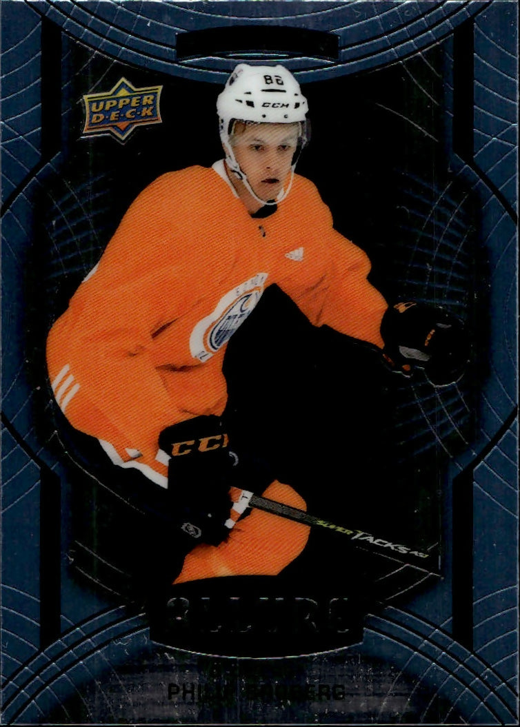 2020-21 Upper Deck Allure Hockey - Base Rookie SP #138 Philip Broberg - Edmonton Oilers - A