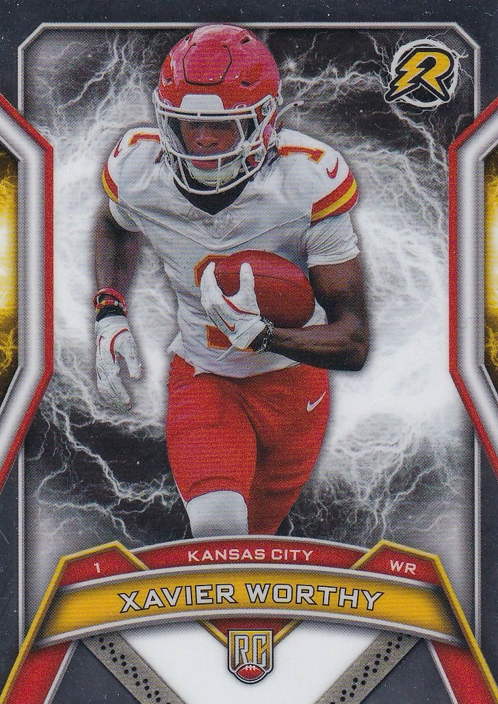 2024 Topps Resurgence #143 Xavier Worthy Kansas City Chiefs Rookie